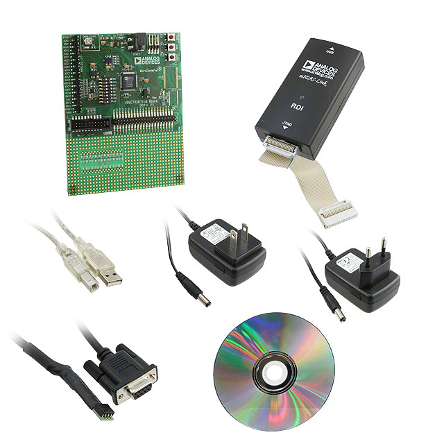 EVAL-ADUC7026QSPZ Analog Devices Inc.  Cartes d'évaluation - Embarquées - MCU DSP